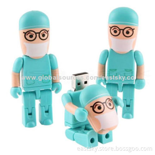 Custom People USB Flash Drive, Wholesale in Human Shape, 64MB to 32GB Memory CapacityNew